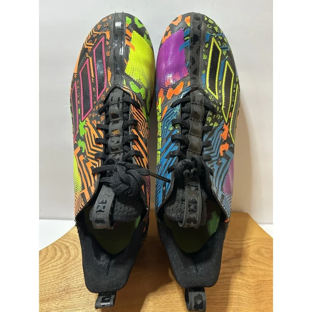 Adizero 12.0 Mismatch Adidas Soccer Cleats Men's‎ Size 9 IG9569 Excellent